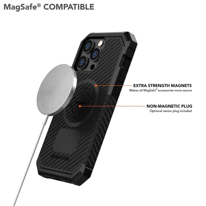 Rokform RUGGED iPhone 14 PRO MAX Phone Case : BLACK
