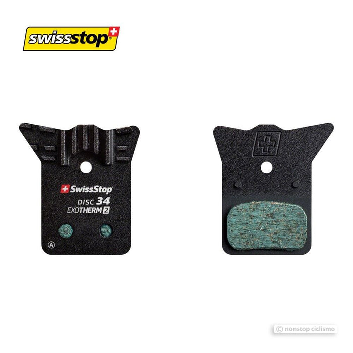SwissStop EXOTHERM2 DISC 34 Disc Brake Pads for Shimano Road "L" Shape