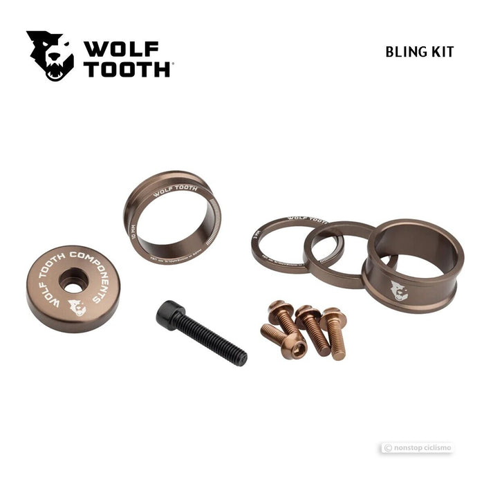 Wolf Tooth BLING KIT : Anodized ESPRESSO