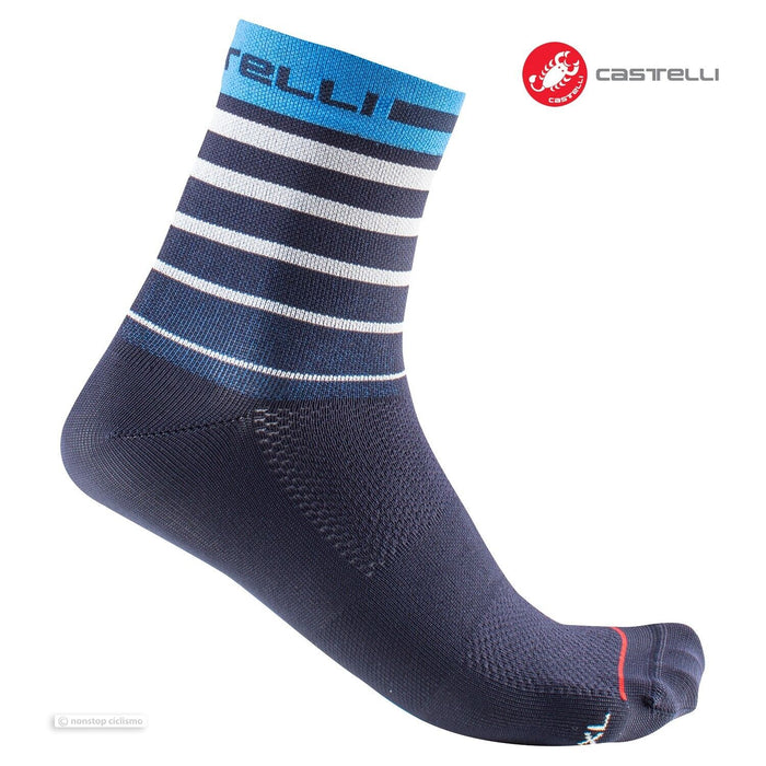 Castelli SPEED STRADA 12 Socks : BELGIAN BLUE