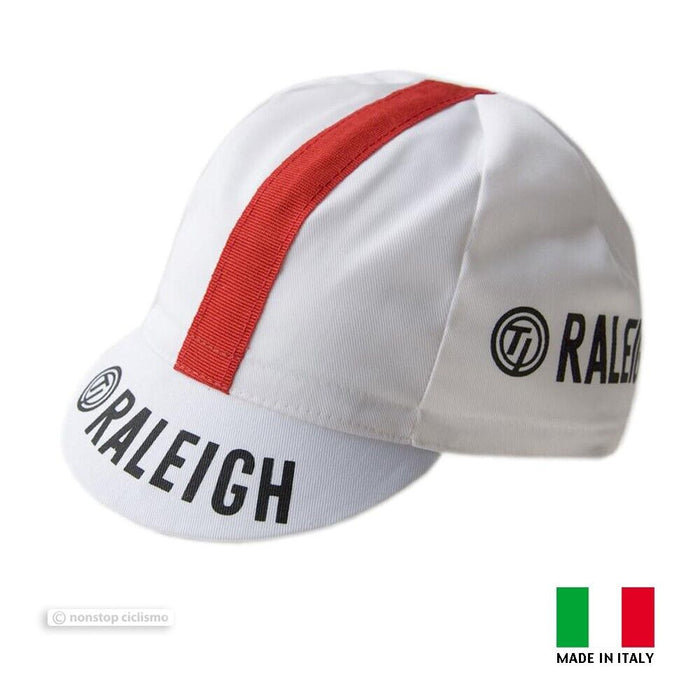 RALEIGH Pro Team Vintage Classic Cycling Cap - MADE IN iTALY!