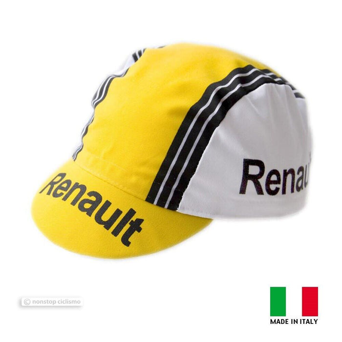 RENAULT Pro Team Classic Cycling Cap - MADE IN iTALY!