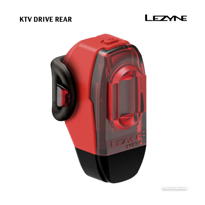 Lezyne KTV DRIVE USB Light Pair : RED