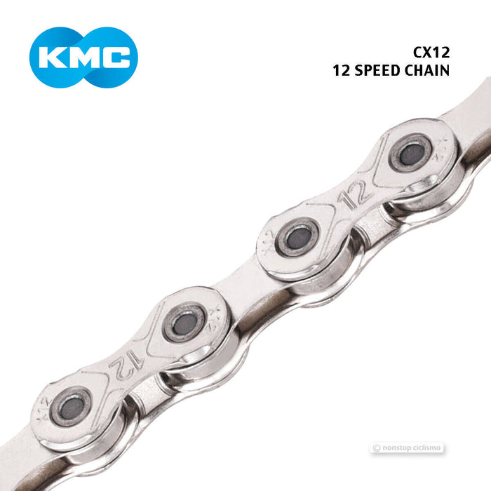 KMC X12 12-Speed Bicycle Chain : SILVER