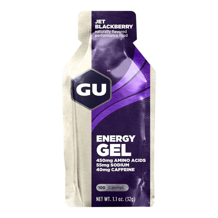 GU ORIGINAL ENERGY GEL : JET BLACKBERRY - Box of 24