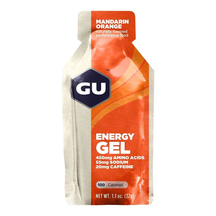 GU ORIGINAL ENERGY GEL :  MANDARIN ORANGE - Box of 24
