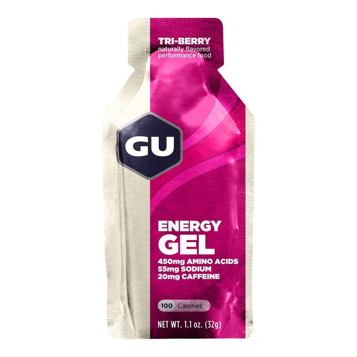 GU ORIGINAL ENERGY GEL : TRI-BERRY - Box of 24