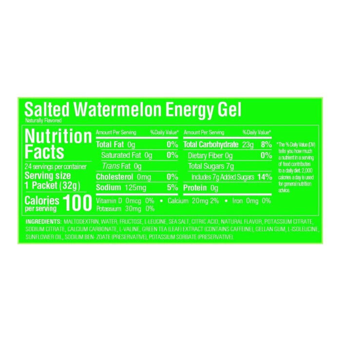 GU ORIGINAL ENERGY GEL : SALTED WATERMELON - Box of 24