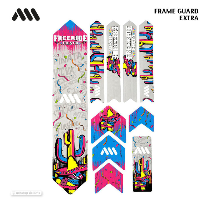 All Mountain Style HONEYCOMB EXTRA Frame Guard Protection : FREERIDE FIESTA