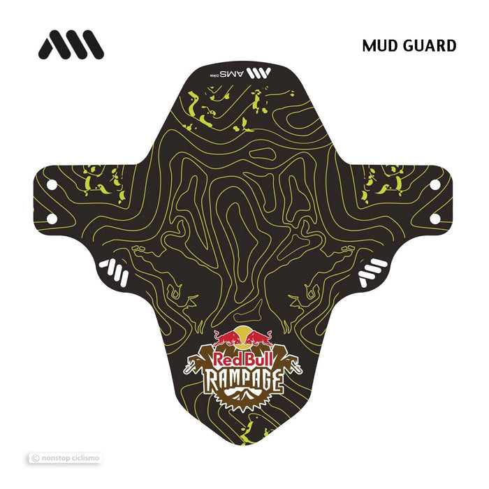 All Mountain Style MUDGUARD Front Fender : RED BULL RAMPAGE YELLOW