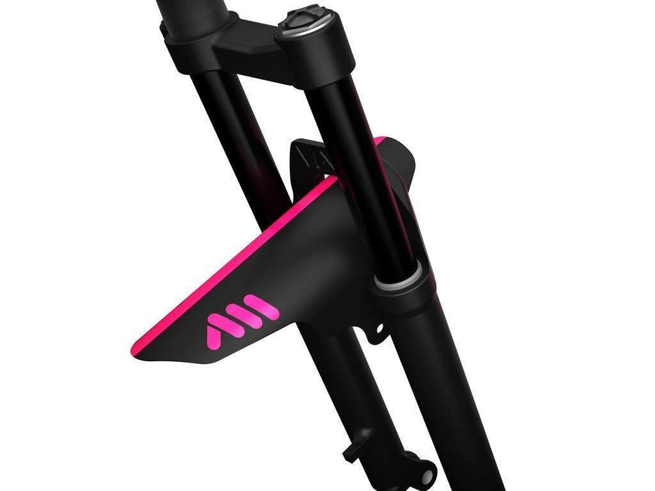 All Mountain Style MUDGUARD Front Fender : MAGENTA/BLACK