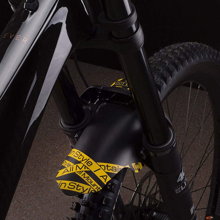 All Mountain Style MUDGUARD Front Fender : TOXIC/YELLOW