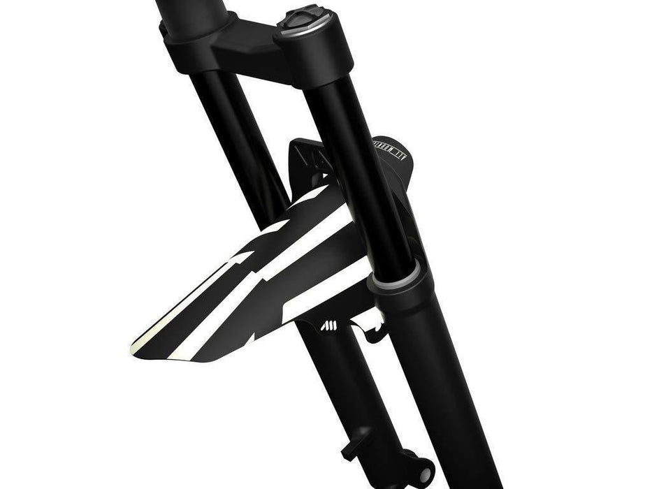 All Mountain Style MUDGUARD Front Fender : DAZZLE/BLACK