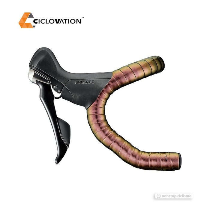 Ciclovation LEATHER TOUCH AURORA Handlebar Tape : GREEN