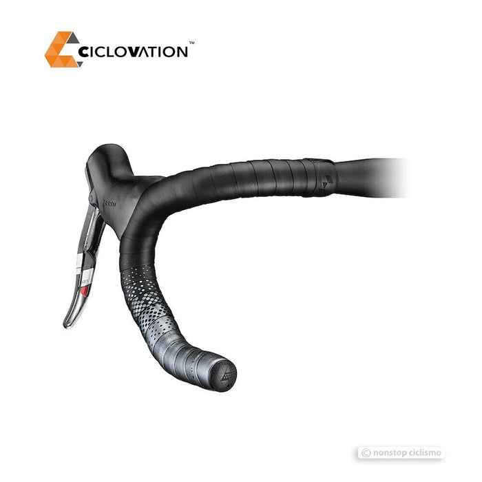 Ciclovation LEATHER TOUCH SHINING METALLIC Handlebar Tape : SATIN SILVER