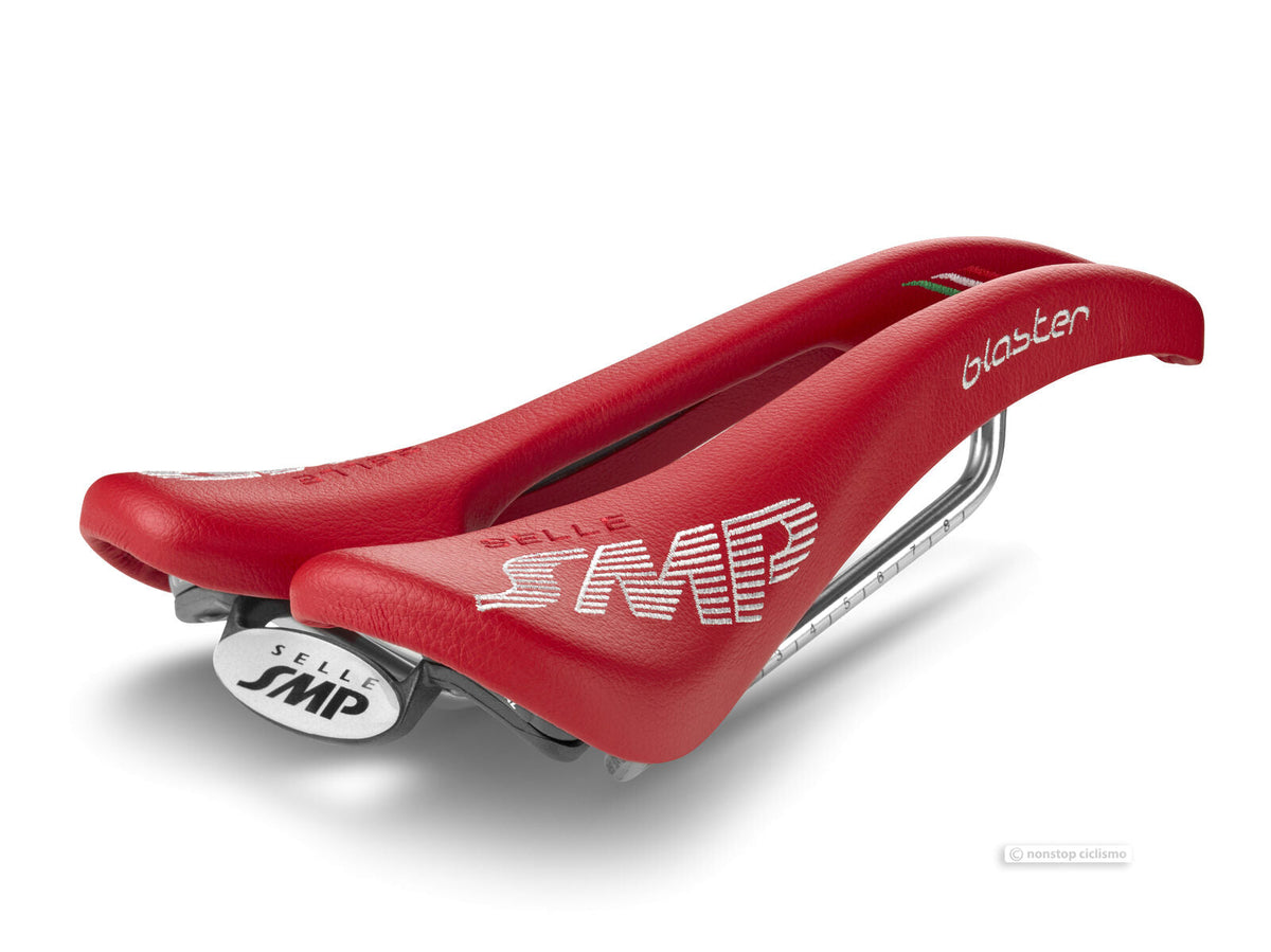 Selle SMP BLASTER Saddle : RED — Nonstop Ciclismo Gear