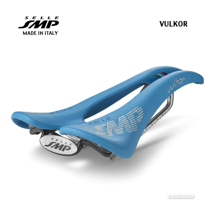 Selle SMP VULKOR Saddle : LIGHT BLUE