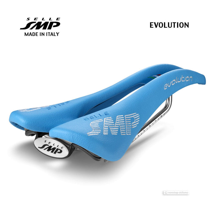 Selle SMP EVOLUTION Saddle : LIGHT BLUE