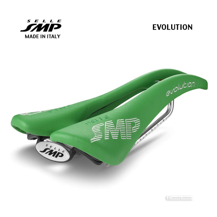 Selle SMP EVOLUTION Saddle : GREEN ITALY