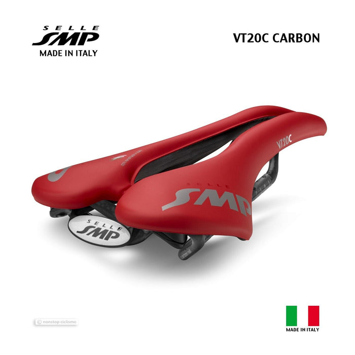 Selle SMP VT20C CARBON Saddle : RED