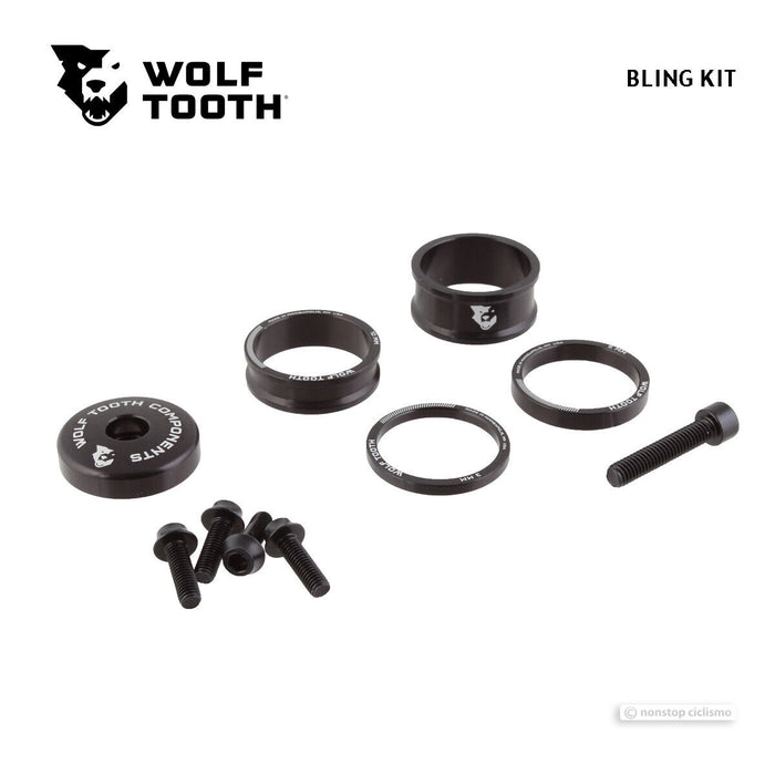 Wolf Tooth BLING KIT : Anodized BLACK