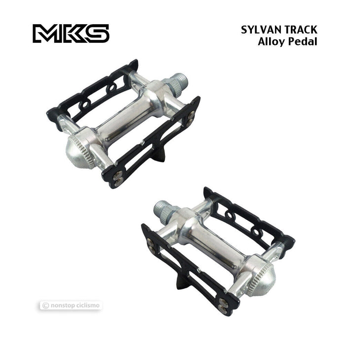 MKS SYLVAN TRACK Platform Pedals : BLACK