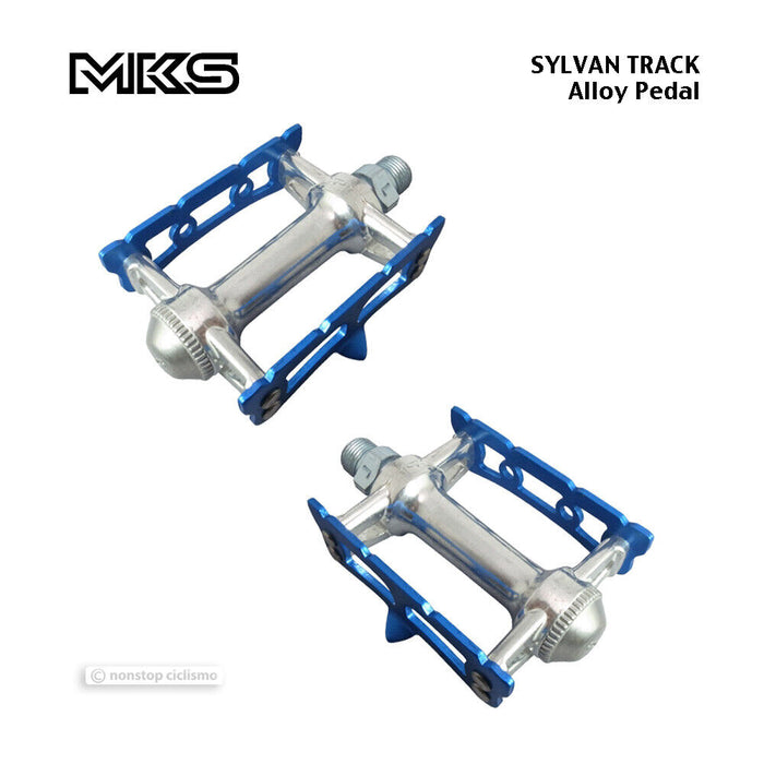 MKS SYLVAN TRACK Platform Pedals : BLUE