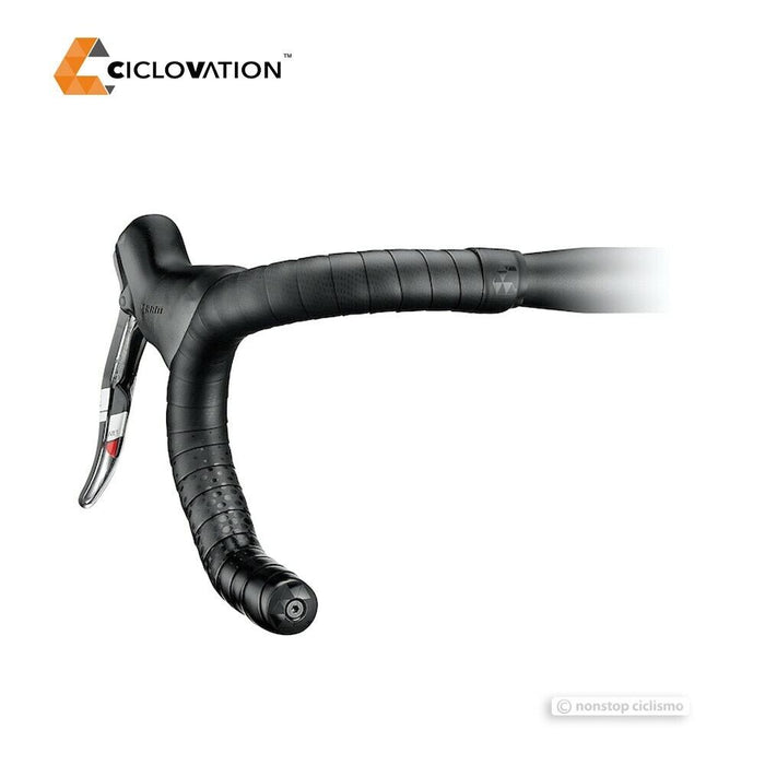 Ciclovation LEATHER TOUCH FUSION Handlebar Tape : BLACK