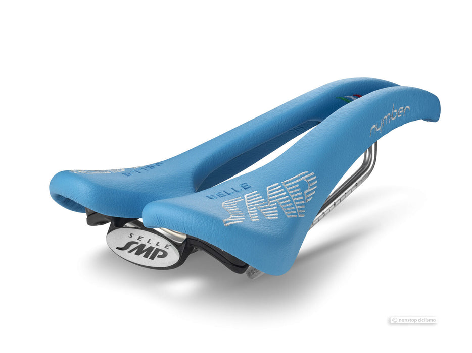 Selle SMP NYMBER Saddle : LIGHT BLUE