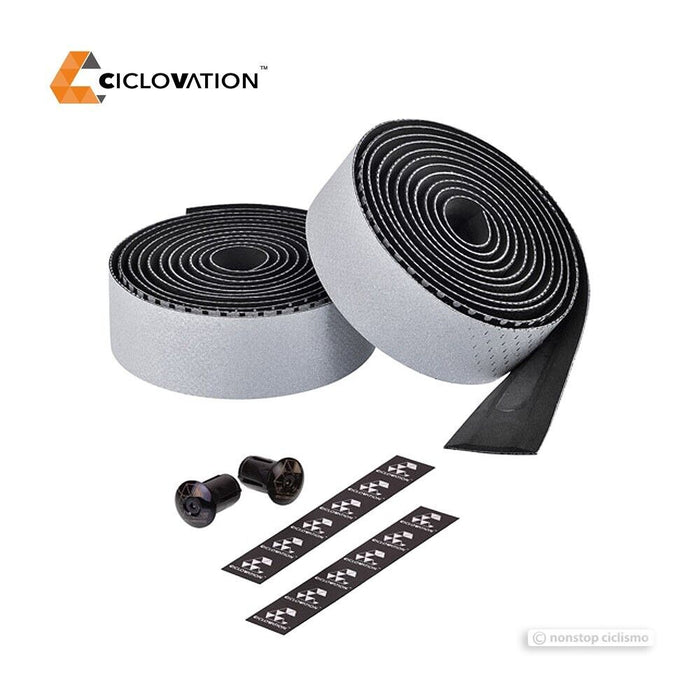 Ciclovation LEATHER TOUCH FUSION Handlebar Tape : REFLECTIVE