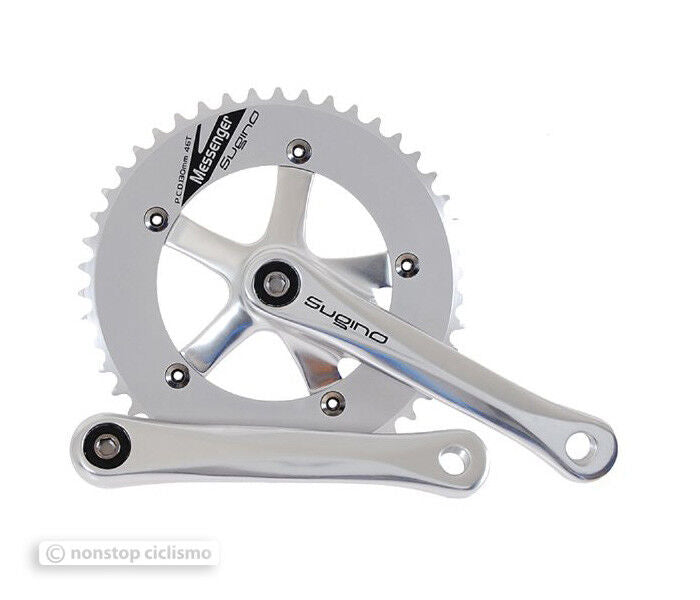 Sugino MESSENGER RD-2 Track Crankset 46T 165mm 1/8