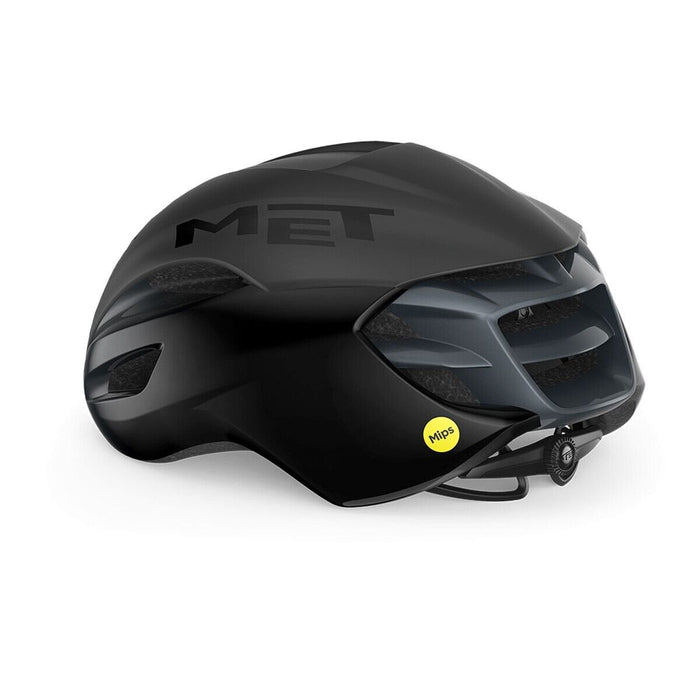 MET MANTA MIPS Aero Road Helmet : BLACK MATTE/GLOSSY