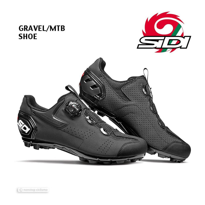Sidi GRAVEL MTB Shoes : BLACK