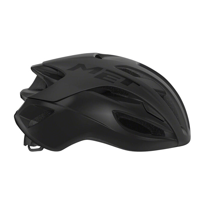 MET RIVALE MIPS Road Helmet : BLACK MATTE/GLOSSY