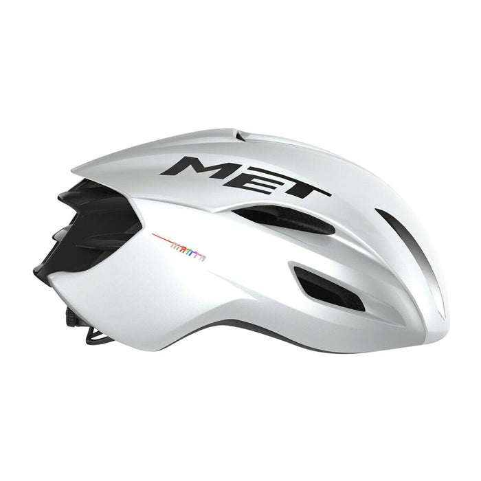 MET MANTA MIPS Aero Road Helmet : WHITE HOLOGRAPHIC/GLOSSY