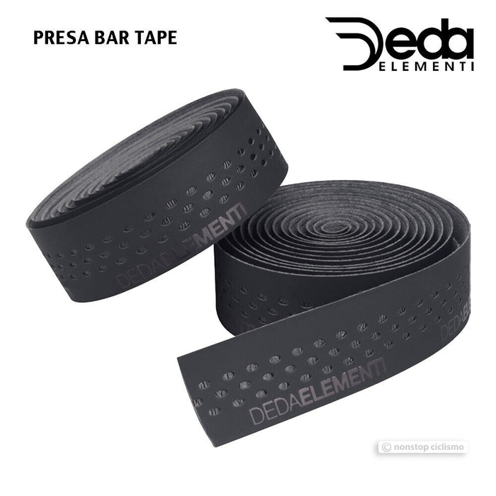 Deda Elementi PRESA Handlebar Tape : BLACK/GLOSS BLACK