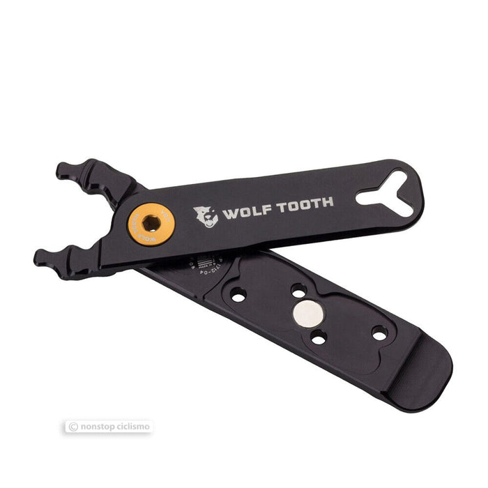 Wolf Tooth MASTER LINK COMBO PLIERS : BLACK/GOLD