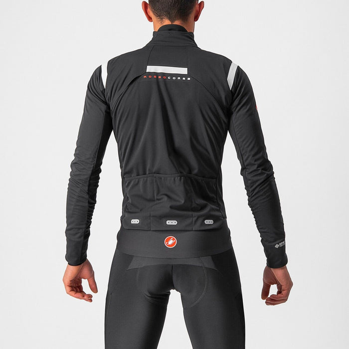 Castelli ALPHA ROS 2 Thermal Jacket : LIGHT BLACK/WHITE