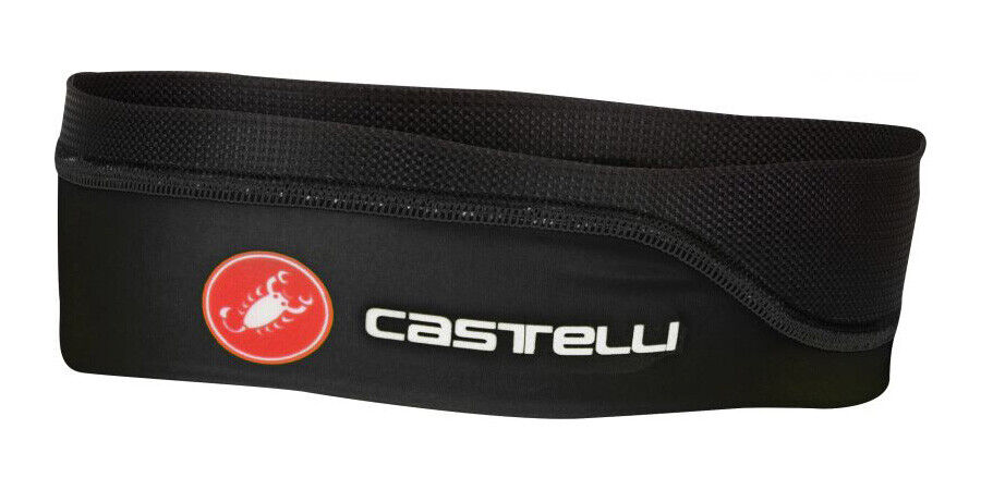 Castelli SUMMER HEADBAND Cycling Sports Triathlon Bicycling Sweatband BLACK