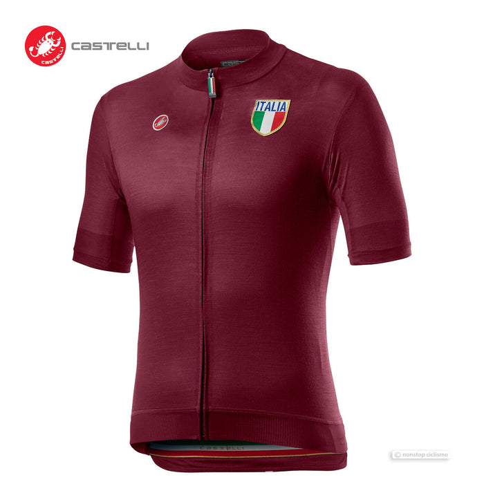 Castelli TEAM ITALIA 2.0 Italian National Team Jersey : SANGRIA