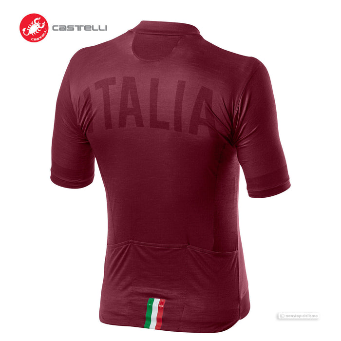 Castelli TEAM ITALIA 2.0 Italian National Team Jersey : SANGRIA