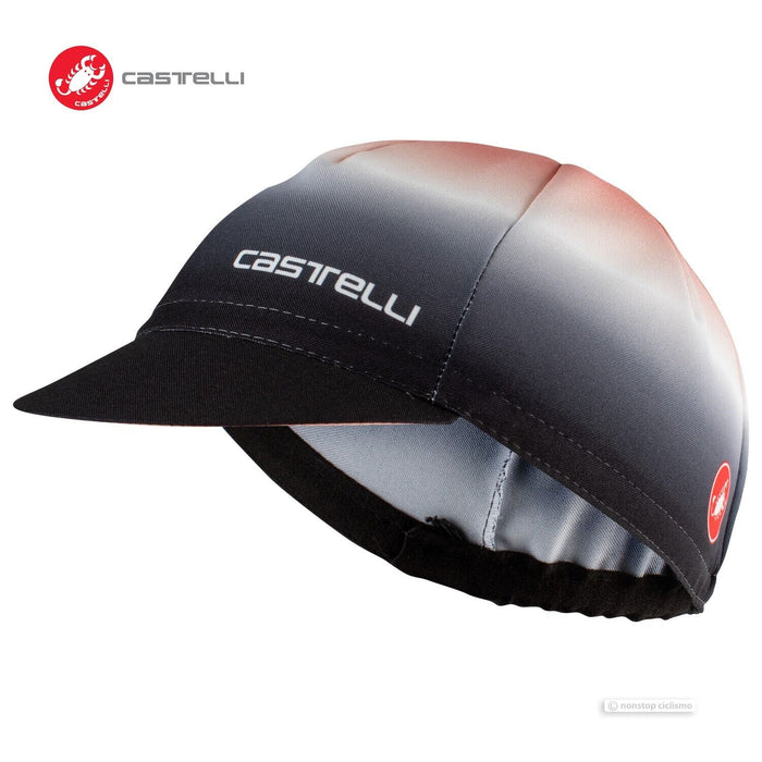 Castelli DOLCE Cycling Cap : BLUSH/LIGHT BLACK - One Size
