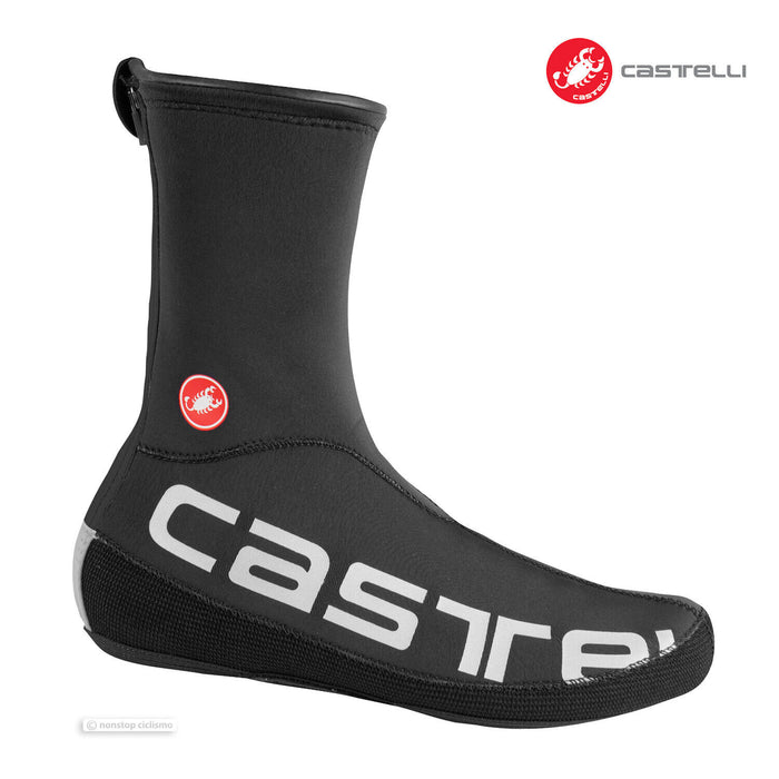 Castelli DILUVIO UL Shoe Covers : BLACK/REFLEX