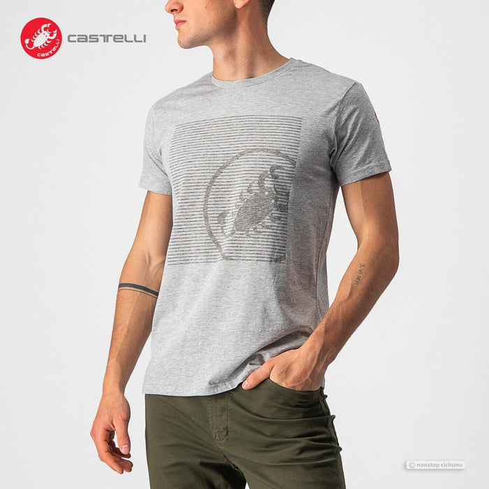Castelli '72 SCORPION T-Shirt : MELANGE DARK GREY