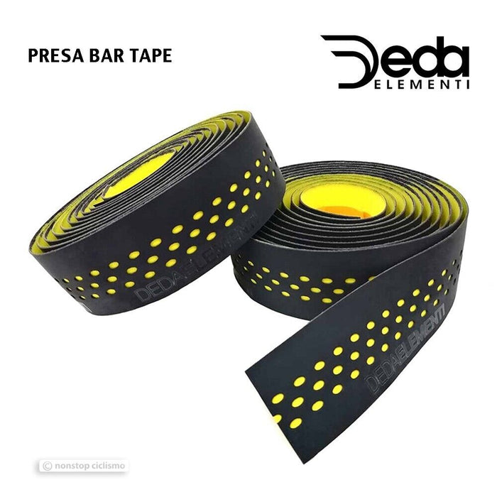 Deda Elementi PRESA Handlebar Tape : BLACK/YELLOW