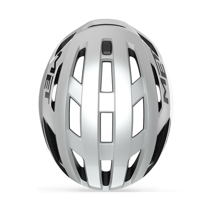 MET VINCI MIPS Road Helmet : WHITE/SILVER MATTE