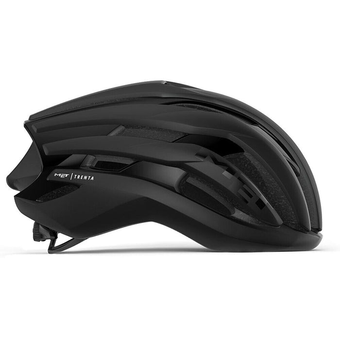 MET TRENTA MIPS Road Helmet : BLACK MATTE/GLOSSY