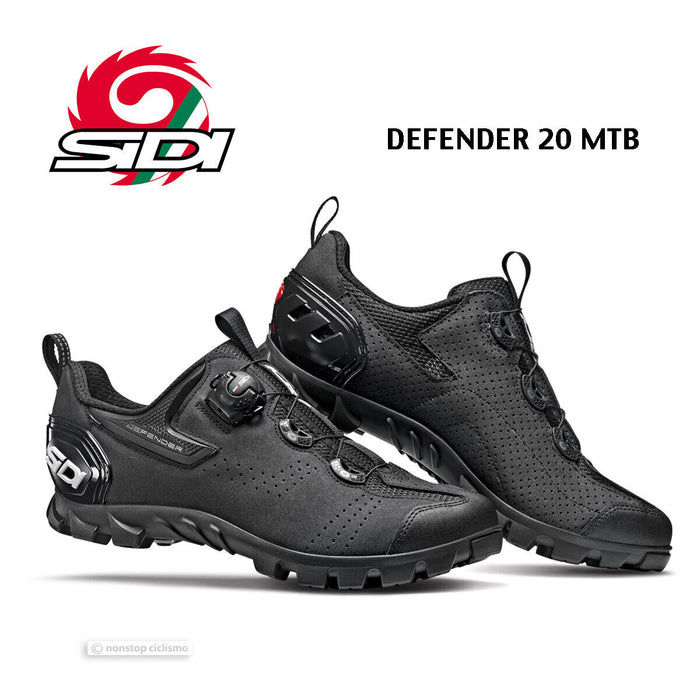 Sidi DEFENDER 20 MTB / Outdoor Shoes : BLACK