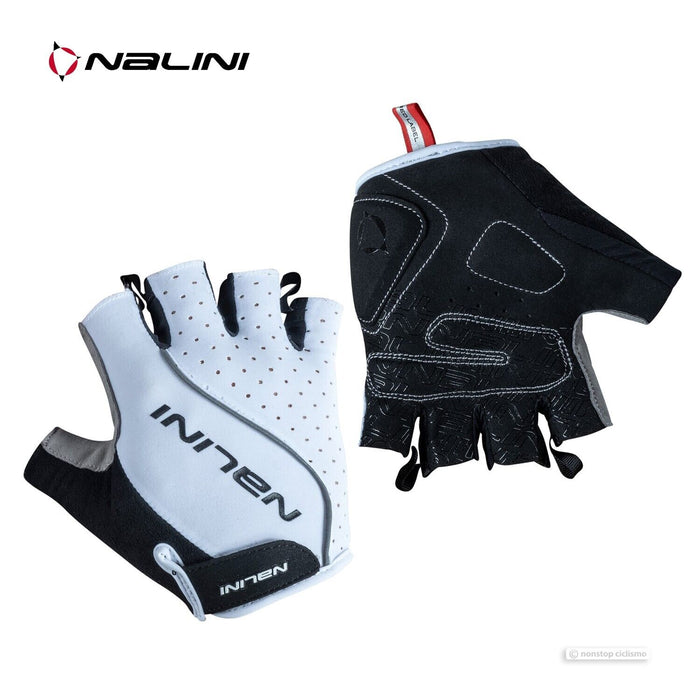 Nalini CLOSTER Cycling Gloves : WHITE