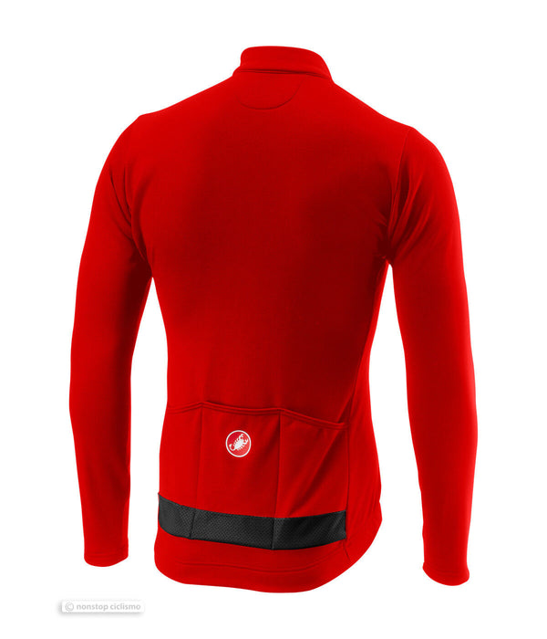 Castelli PURO 3 Long Sleeve Jersey : RED